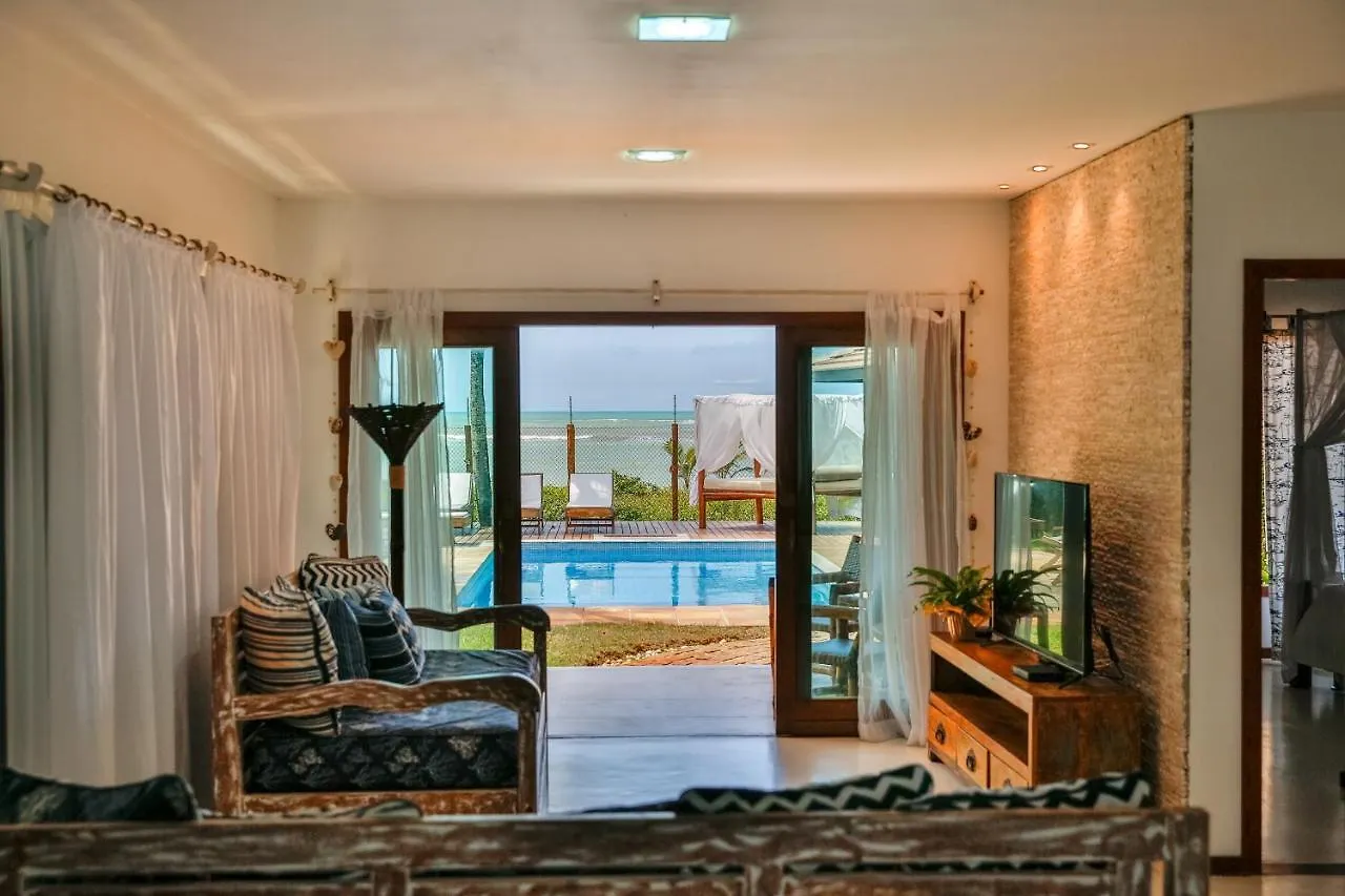 Pè na Areia Arraial d'Ajuda Villa Cristian Porto Seguro Hébergement de vacances